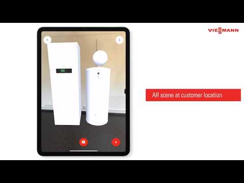 VIAR – Augmented Reality App Viessmann (English Version)