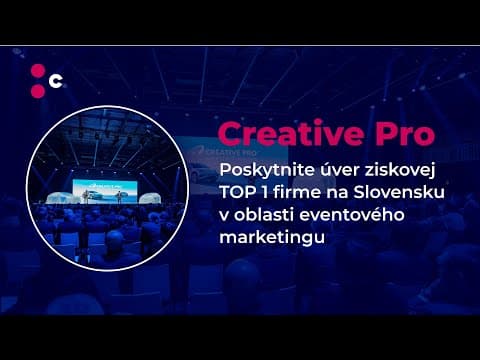 Investičná príležirosť Creative Pro Group