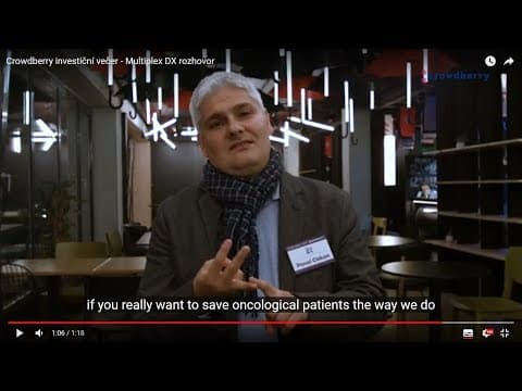 Crowdberry investiční večer - Multiplex DX rozhovor
